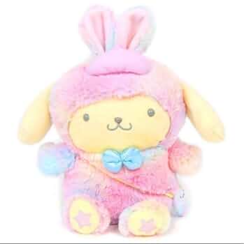 ポムポムプリン　うさぎ　新品　未使用　タグ無し　レア レア ちいかわ×サンリオキャラクターズ うさぎ×ポムポムプリン